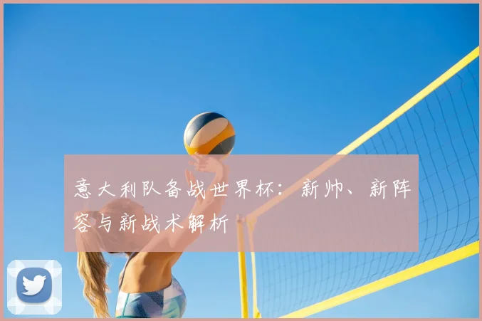 意大利队备战世界杯：新帅、新阵容与新战术解析